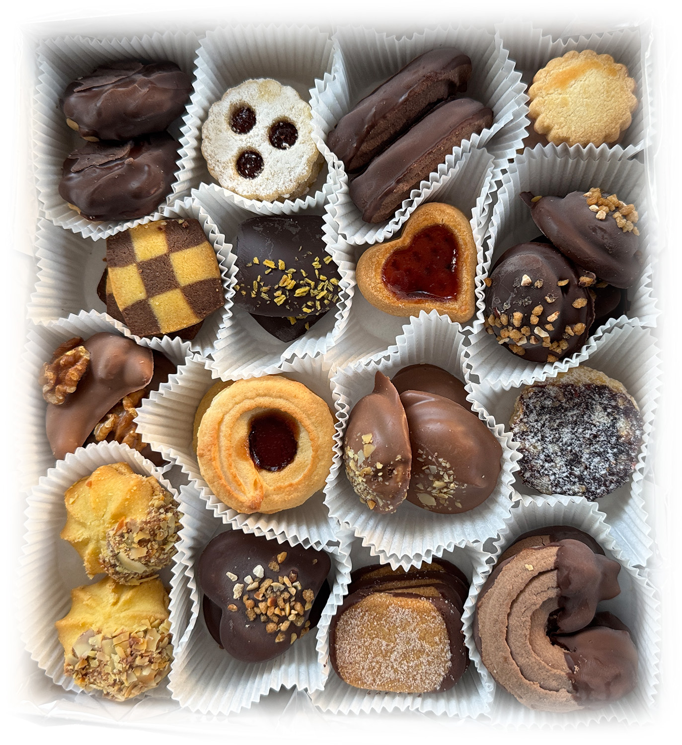 Confiserie-Gebäck - Gebäcksortiment